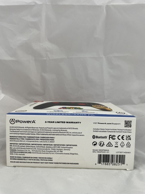 PowerA Wireless Controller for Nintendo Switch - King Bowser Edition - Official