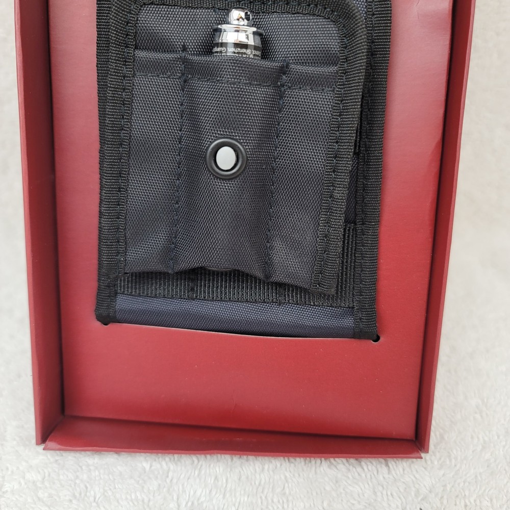 Tactical Necktie ThinkGeek Laser Pointer (READ) Pockets Slots Gag Gift Nylon