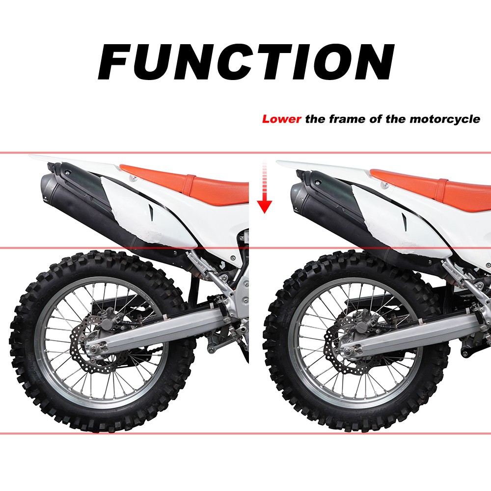 Fit For Yamaha YZF-R3 2015-2025 Adjustable Kickstand & Suspension Lowering Link