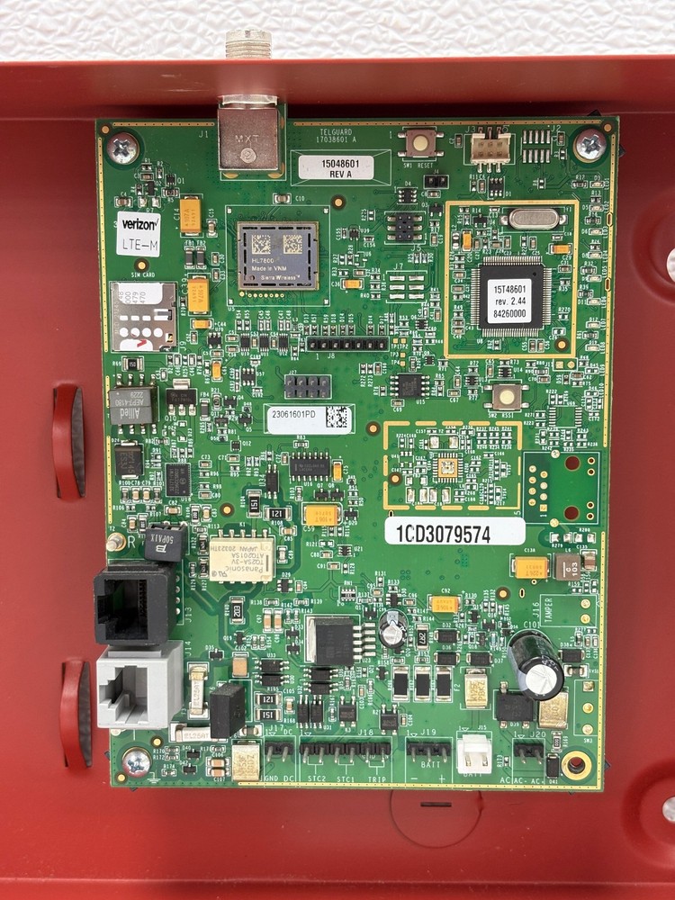 MINIMAL USE | Telguard TG7LAF02 Cellular Alarm Communicator - Red