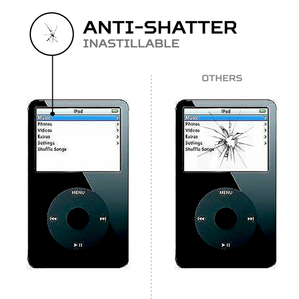 ANTISHOCK Screen protector for Apple iPod Classic 5