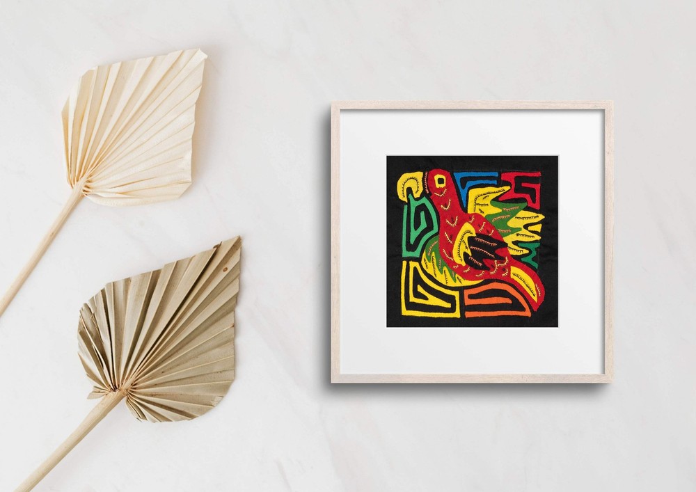 Multicolor Red And Yellow Bird Molita