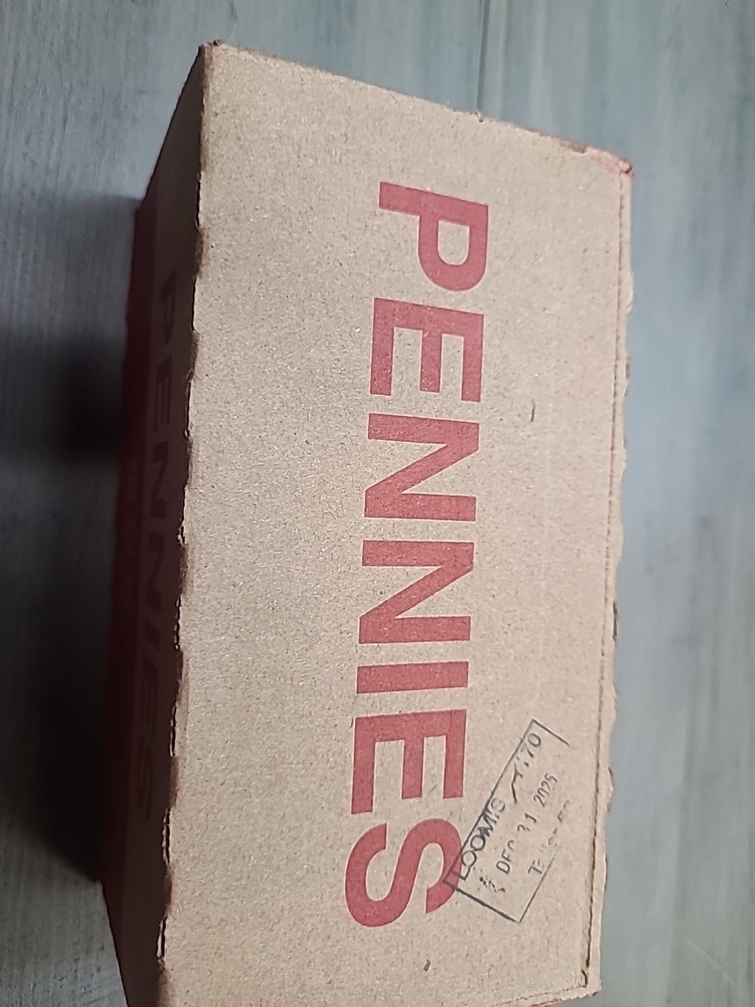 Full SEALED Box Of 2500 Pennies Unseached Copper, 2025, Wheat, FREE SHIPPING