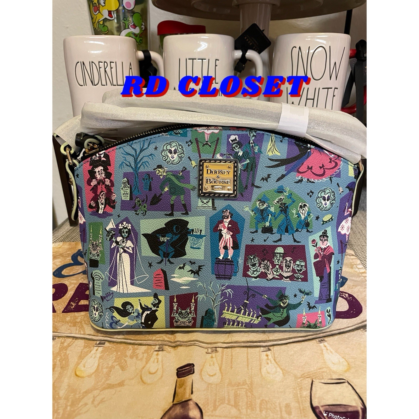 Disney Dooney & Bourke The Haunted Mansion Crossbody Bag