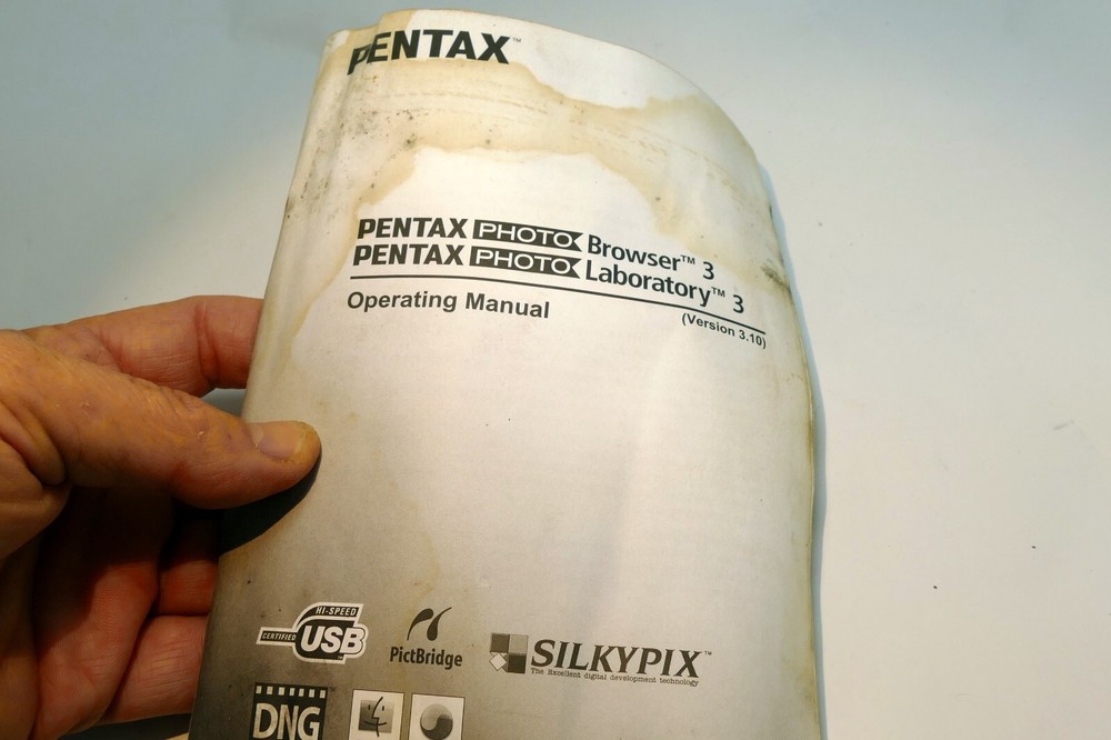 Pentax Photo Browser Labaratory 3 Guide Manual Instructions Version 3.10