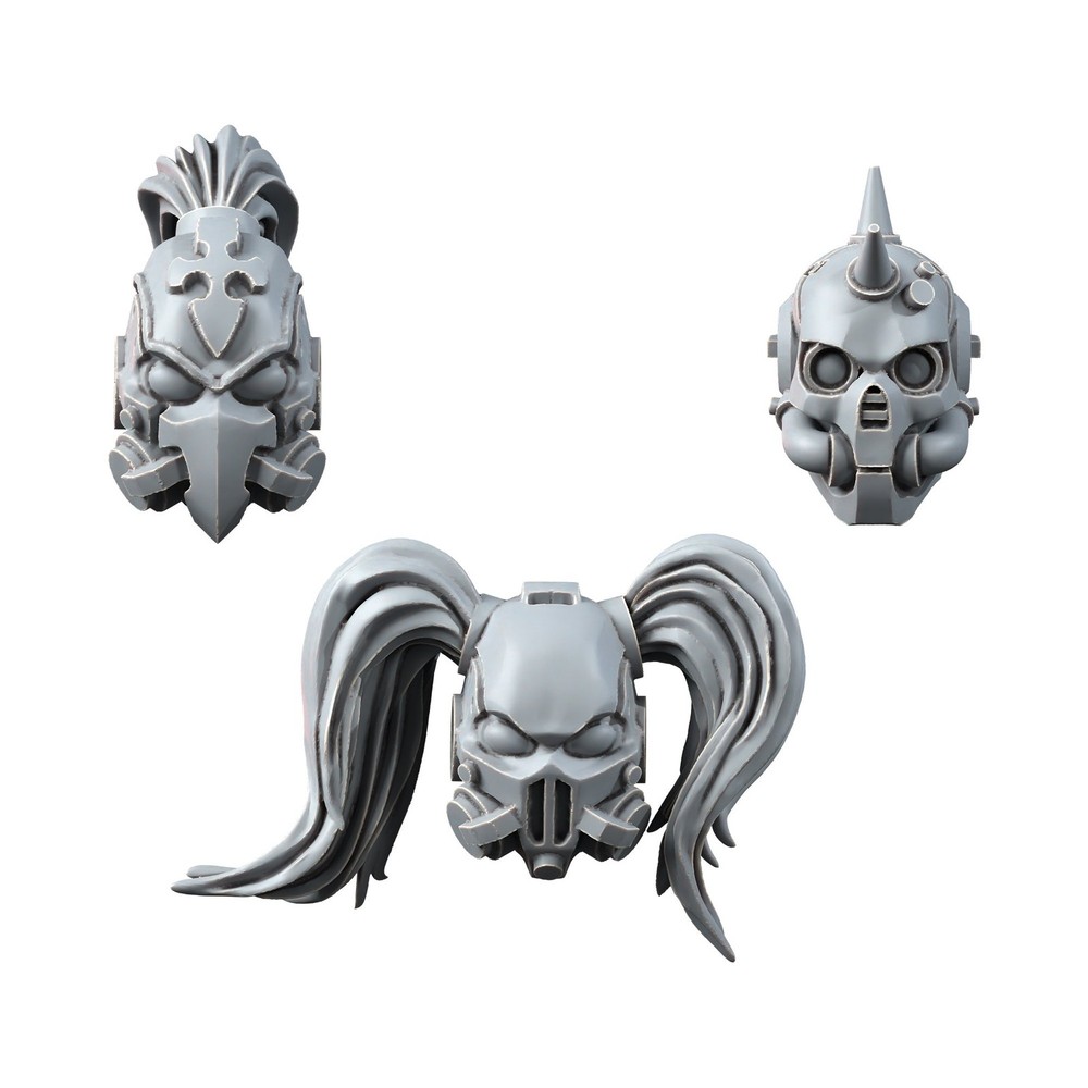 IMPERIAL ASSASSIN HEADS SET (3U)