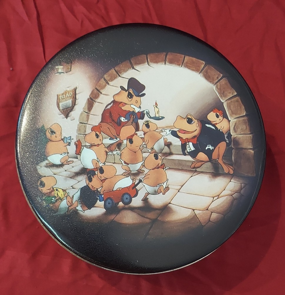 Vintage Mistle-Toad tin