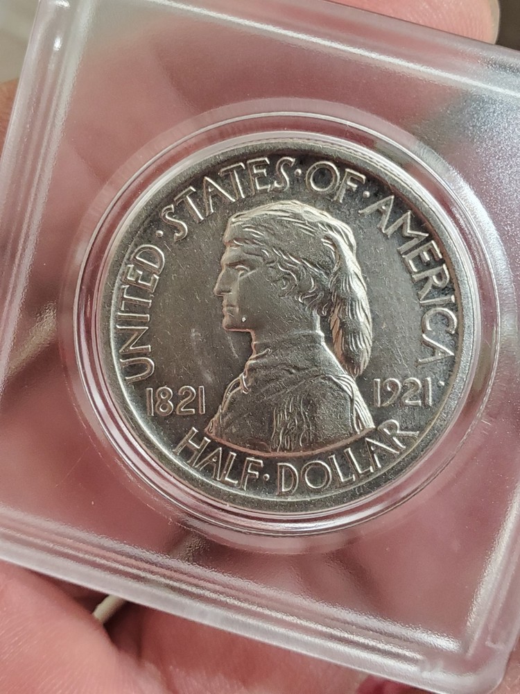 1921 Missouri  silver half dollar Commemorative Uncirculated