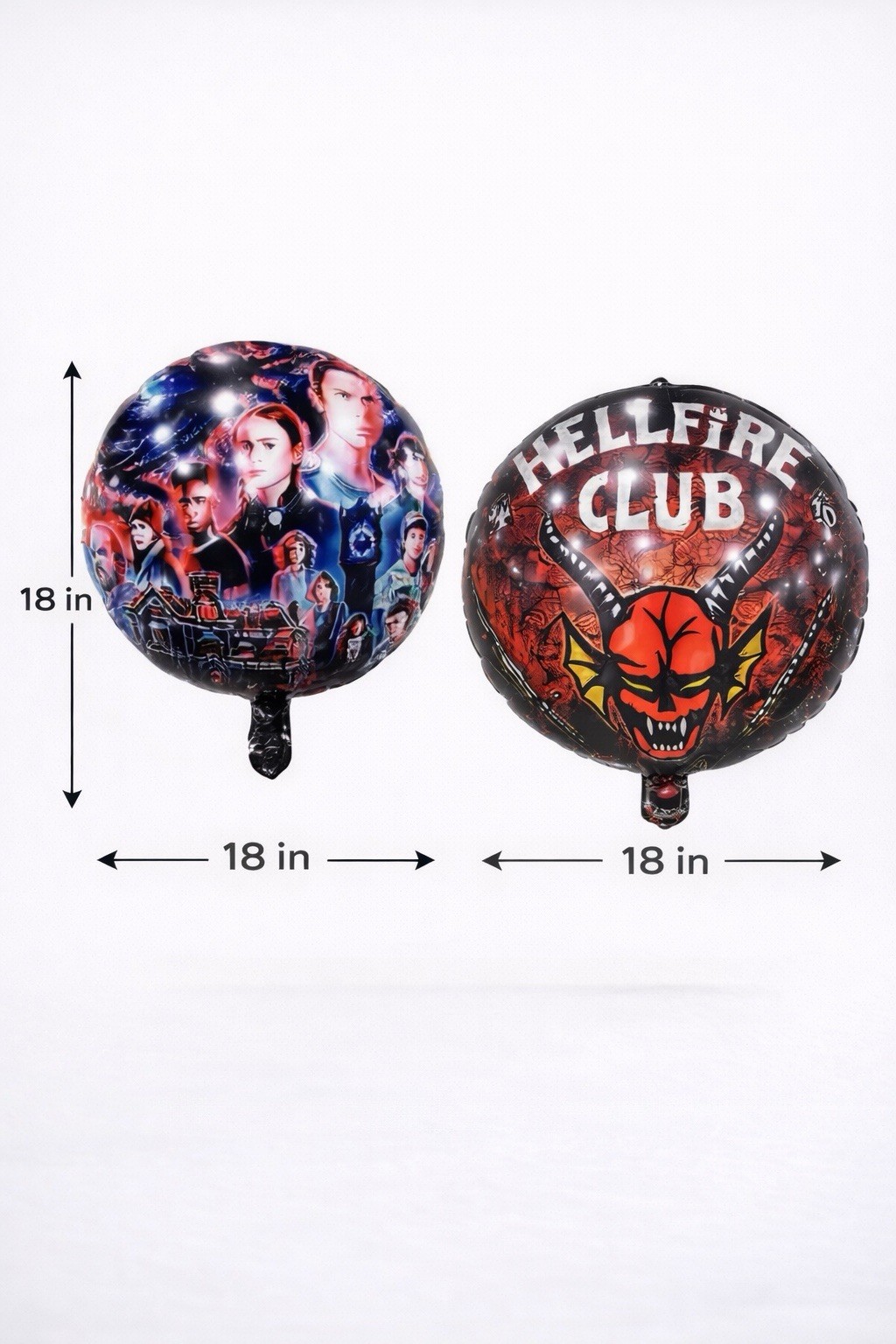 Monster Balloon Set – 5 Foil Balloons | Kids Birthday Party Decor