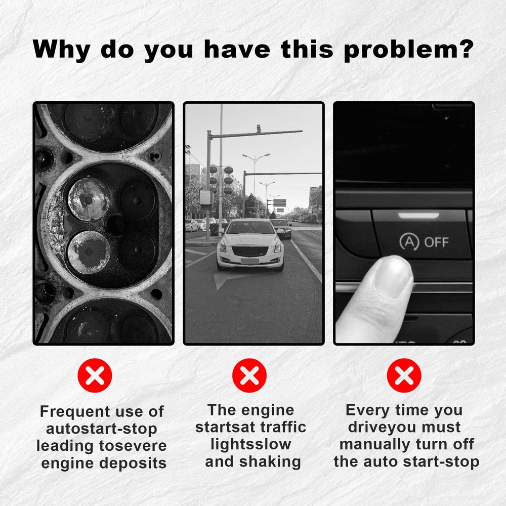 Auto Start Stop Disable Big Plug 16-18 Chevy Cadillac