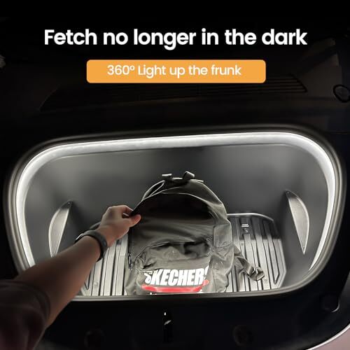 2022-2024 Tesla Model 3/Y Frunk Light Front Trunk LED Strip Light Kit, Ambient
