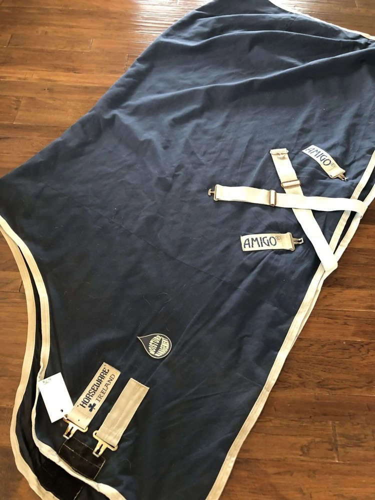 72″ Amigo / Stable Sheet With Moisture Management / Navy