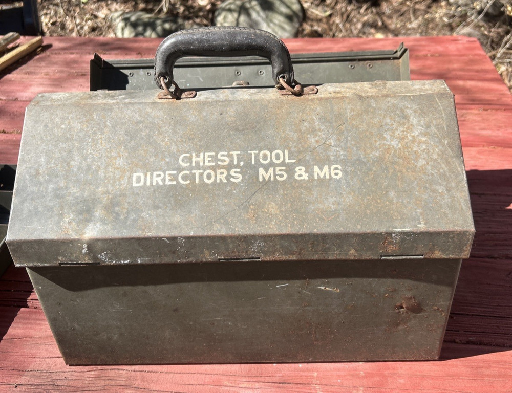 Vintage MILITARY TOOL Box ????