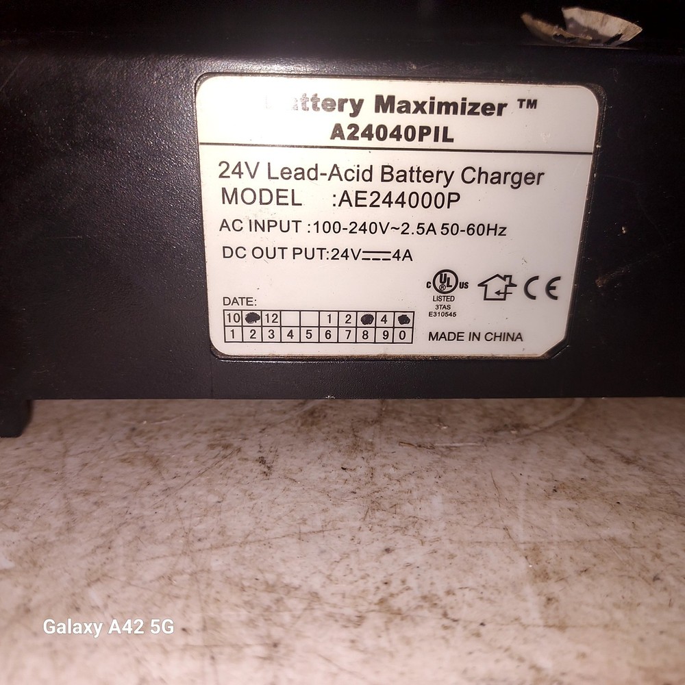 Pride PMV520 BATTERY CHARGER