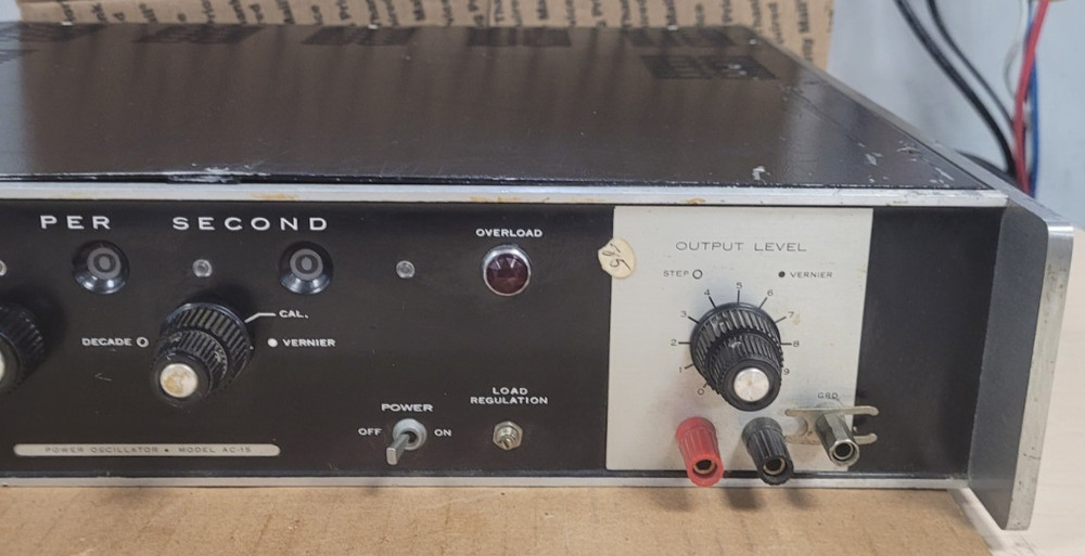 VINTAGE! Optimation Power Oscillator AC 15 HT (UNTESTED)