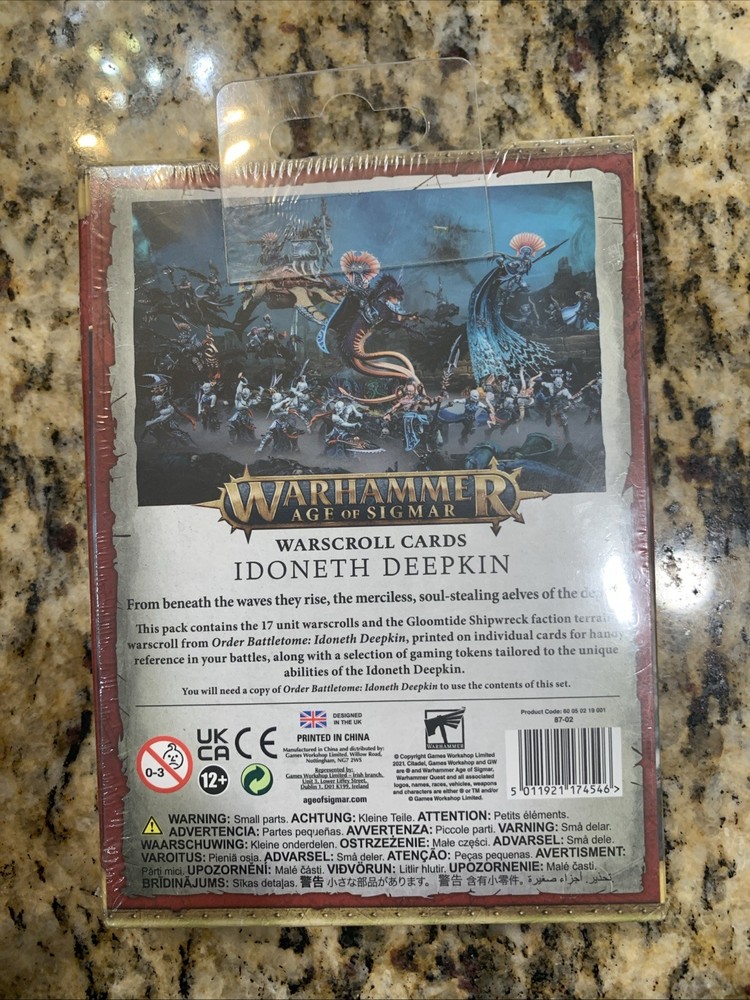 Idoneth Deepkin Warscroll Cards … BinA3