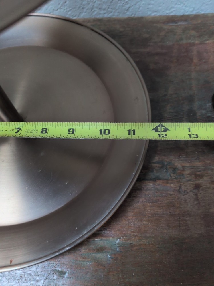 2 Tier Hearth & Hand Copper Circular Metal Server