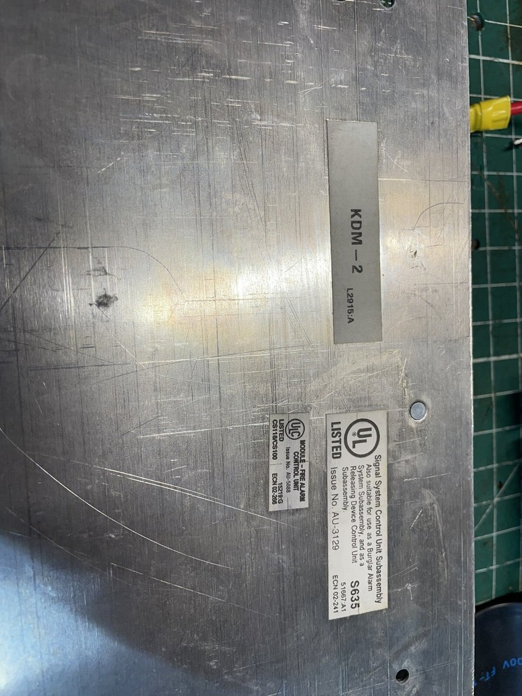 Notifier KDM-2 Display Keypad Tested