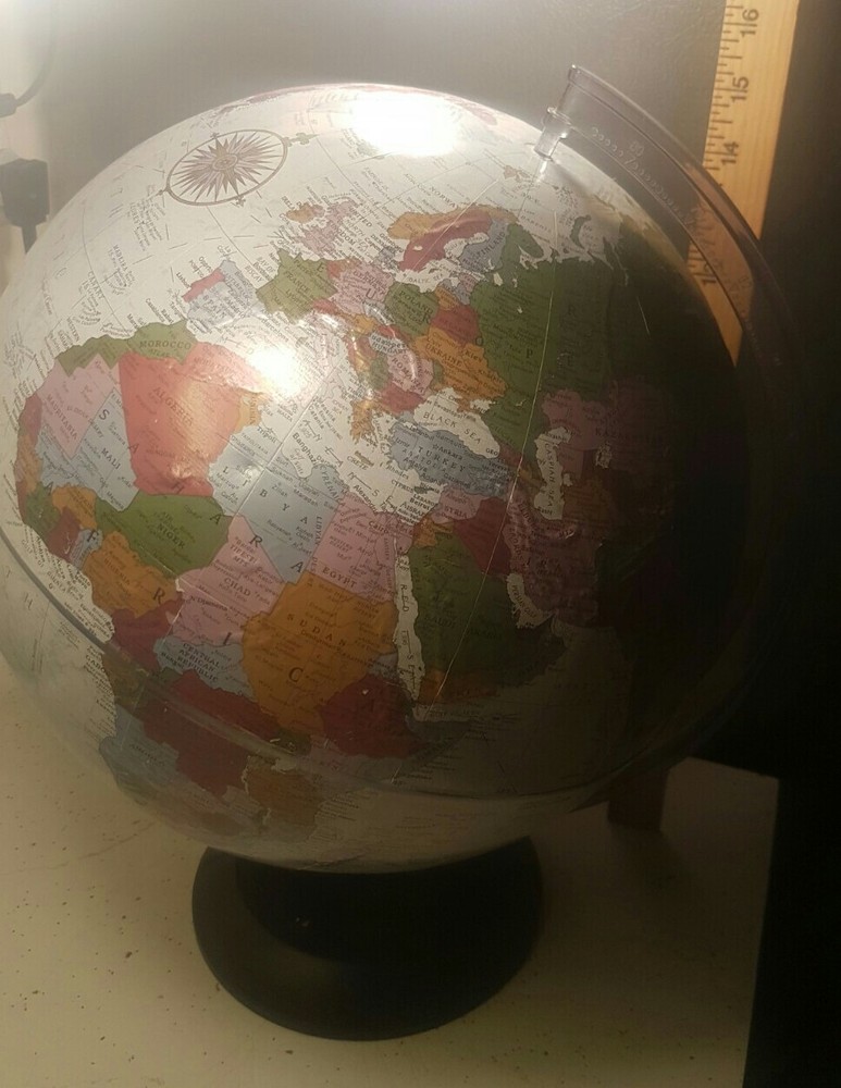 Replogle 12in Diameter Globe Platinum Classic Series Raised Relief Globe