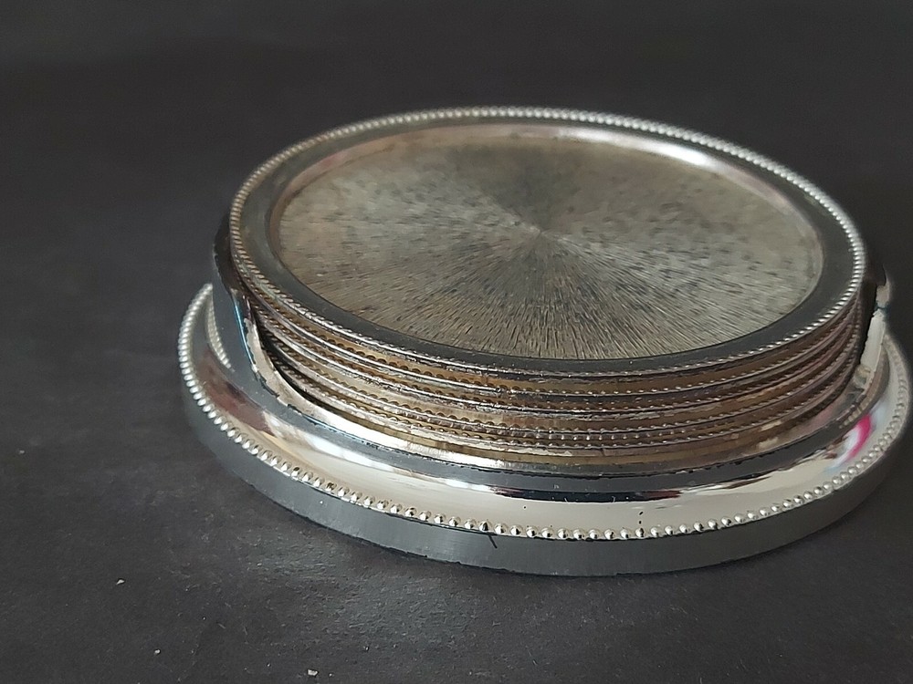Lichfield Silver Plated Coasters Set