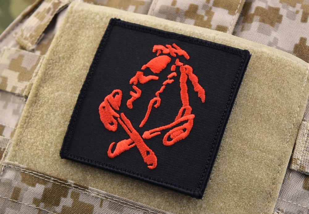 NSWDG Red Squadron Patch The Tribe DEVGRU ST6 Red Team - Black Hook Backing