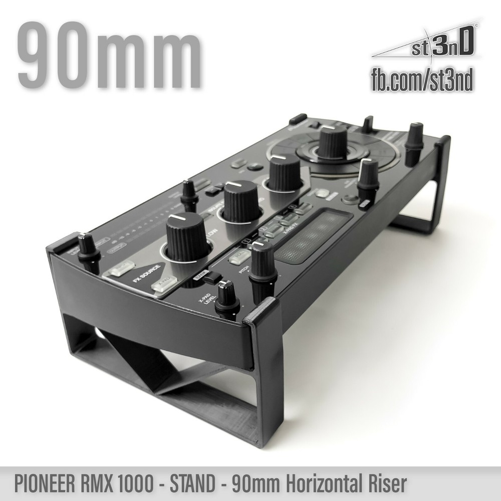 STAND for PIONEER RMX-1000 90mm Horizontal Riser - 3D printed