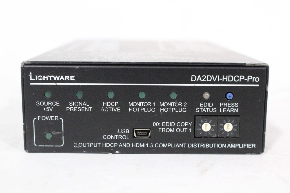 Lightware DA2DVI-HDCP-Pro Distribution Amplifier (C1672-141)