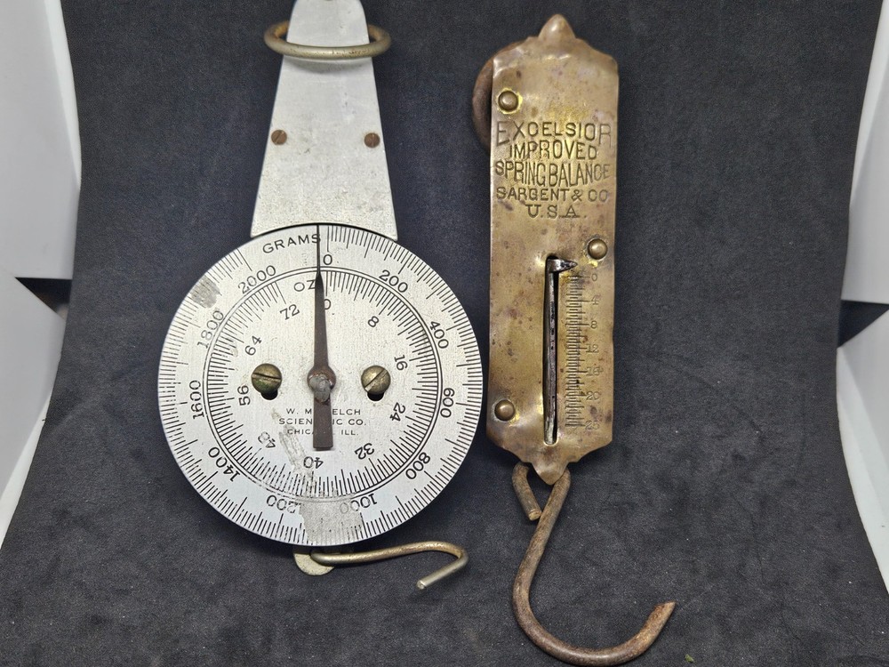Vintage Excelsior Improved Spring Scale Sargent & W. M. Welch