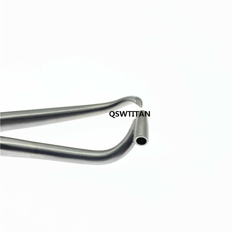 Orthopedic Pointed reduction forceps with guide hole bone reduction forceps