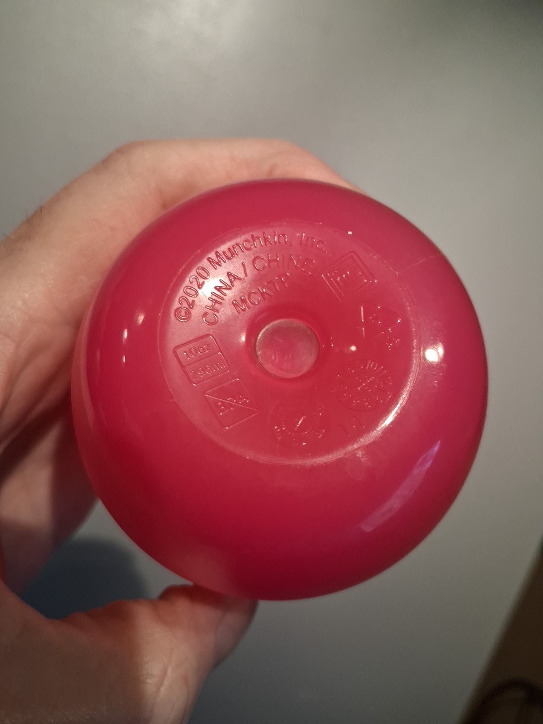 2020 Munchkin Simple Clean Straw Cup 10oz Pink Used Condition