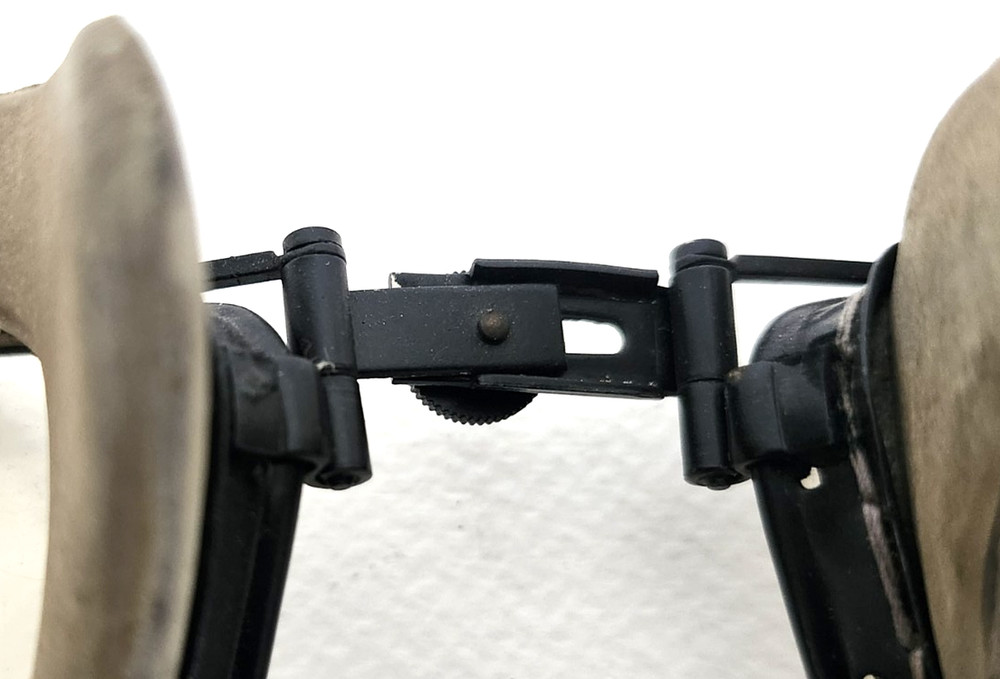 Rare Welco Welsh Original WWII Black Frame Pilot/Aviator Goggles