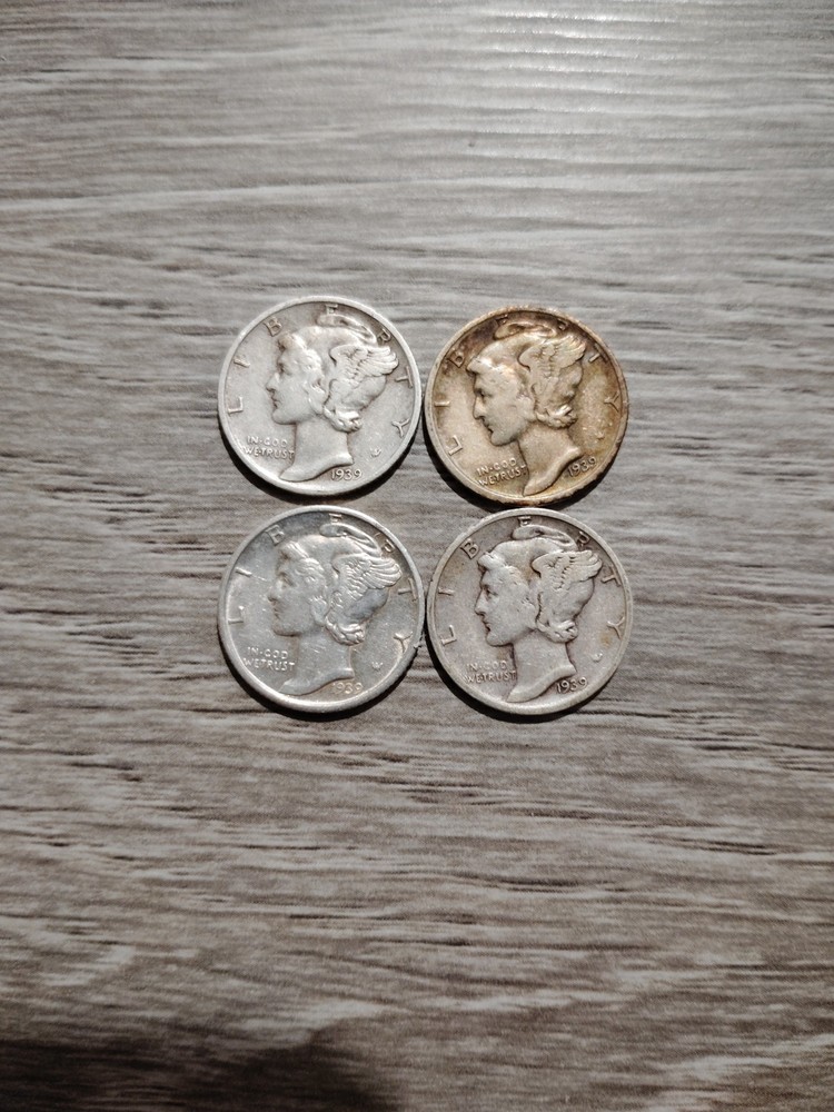 1939-S Mercury Dime 90% Silver (1 Coin)