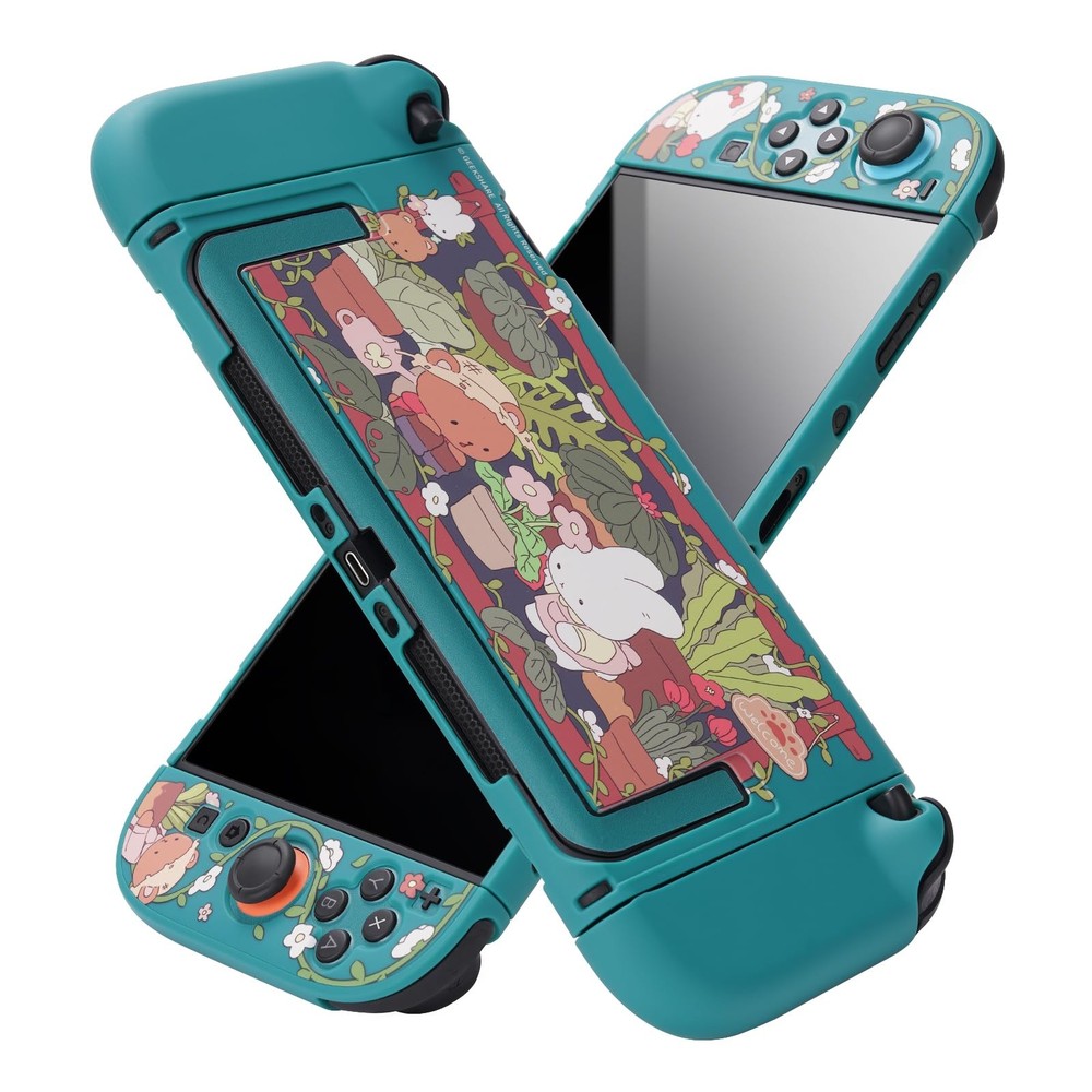 GeekShare Protective Shell Compatible with Switch 2, Kawaii Cartoon Dockable ...