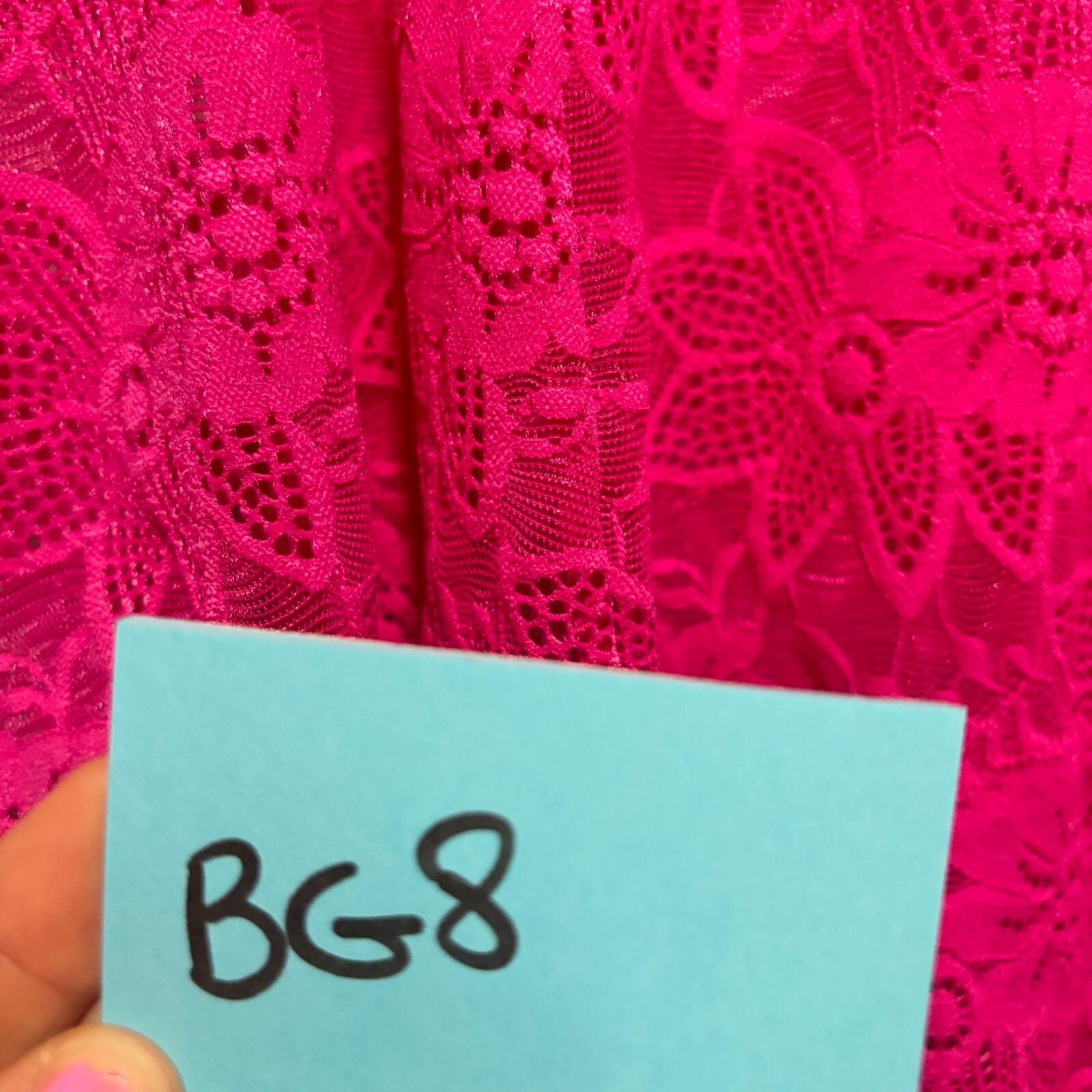 Victoria's Secret Hot Pink Floral Lace Underwire Chemise Slip Dress 34C Y2K