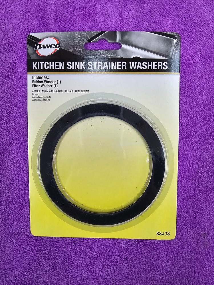 (3) Danco 88438 Sink Strainer Washers (2-Pack)