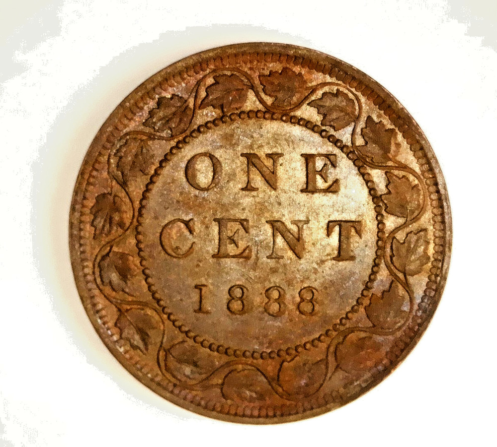 1888 CANADA LARGE CENT ~ SCARCE UNCIRCULATED