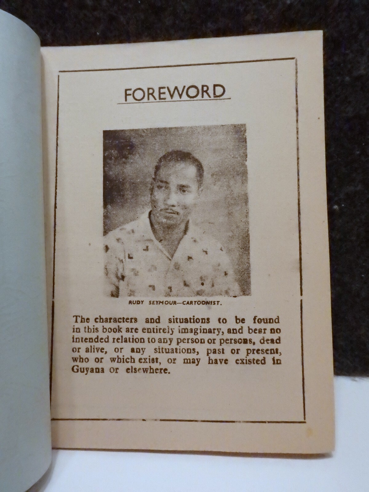 VINTAGE 1960's BIG MAMA COMIC BOOK BY BLACK AFRICAN CARTOON ARTIST RUDY SEYMOUR