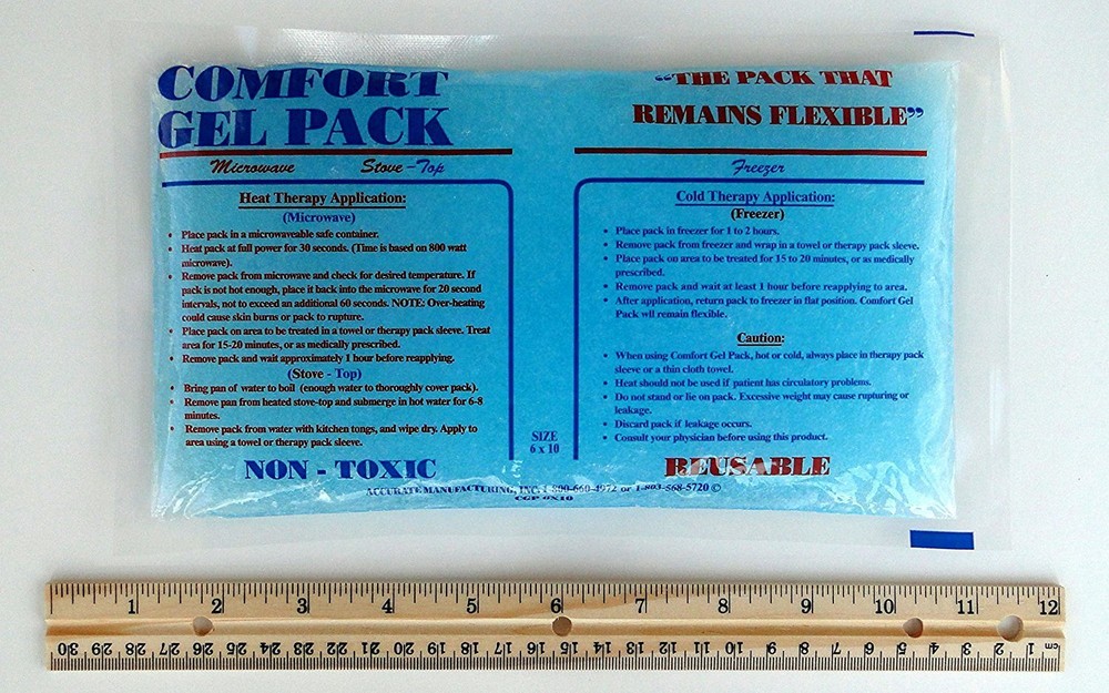 Ice Pack 6x10 Size 2 Pack