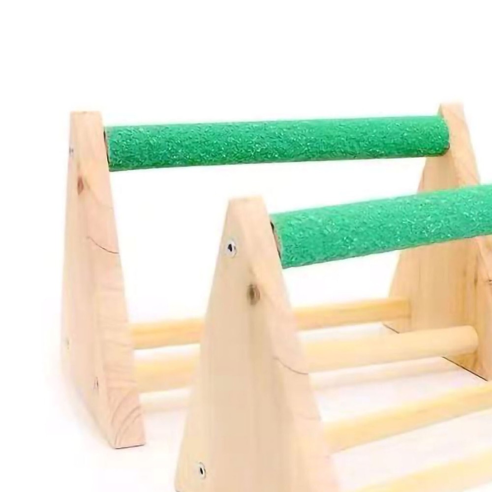 Bird Perch Table Top Stand Portable Automatic Trimming Bird Training