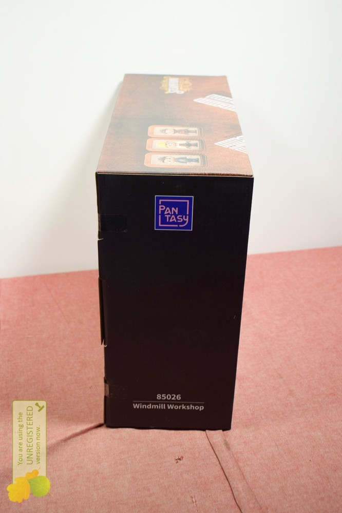 Pantasy Steampunk Windmill Workshop Buildable Brick Block Set 85026