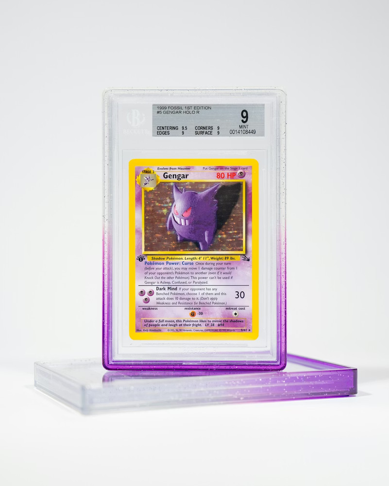 GradedGuard BGS Slab Protector – Grape Purple 🍇