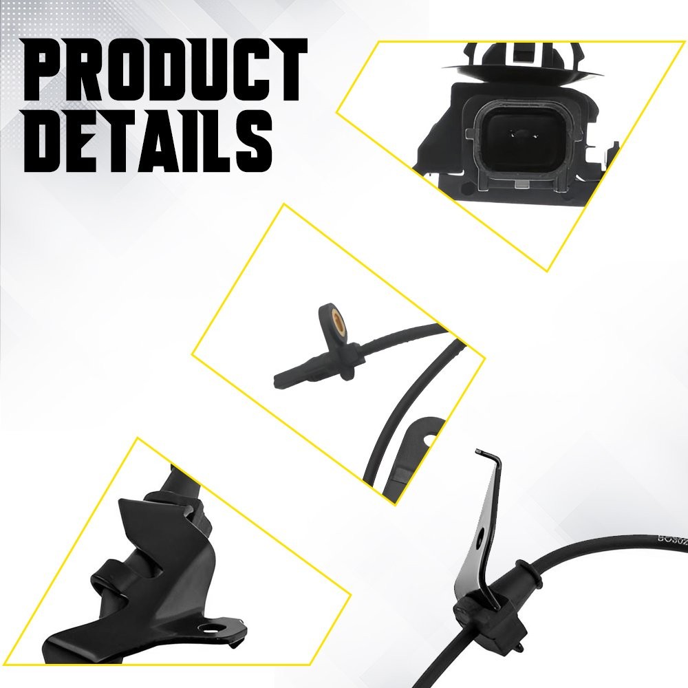 2 ABS Wheel Speed Sensor Front Left & Right for Honda Accord 2008-2012 2.4L 3.5L