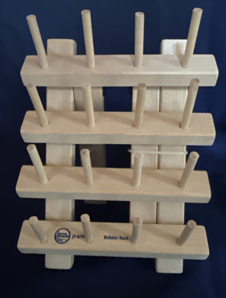 2 June Tailor Racks 30 -Spool Thread & 32 Bobbin Rack