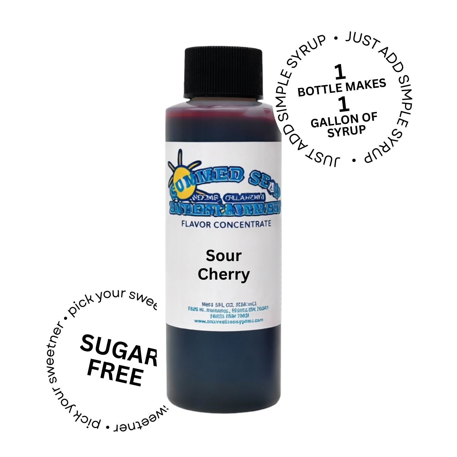 SOUR CHERRY MIX Snow CONE/SHAVED ICE Flavor GALLON CONCENTRATE #1