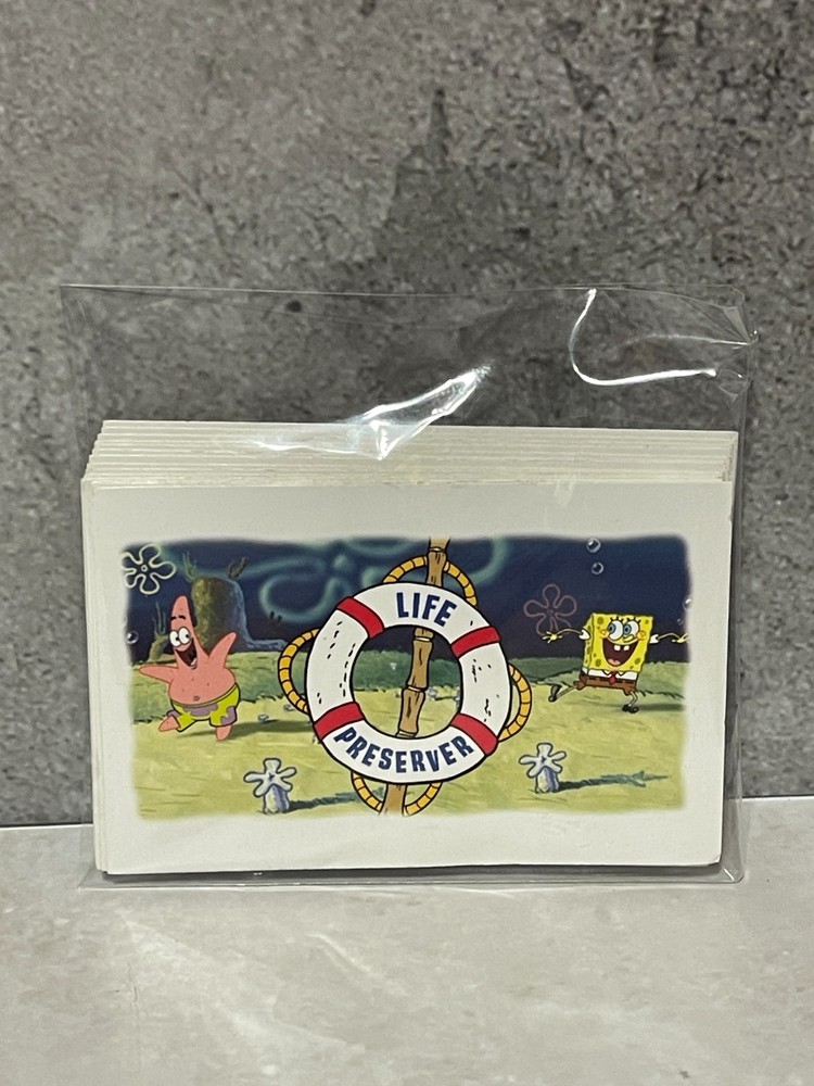2010 SpongeBob SquarePants Monopoly - Replacement Life Preserver cards