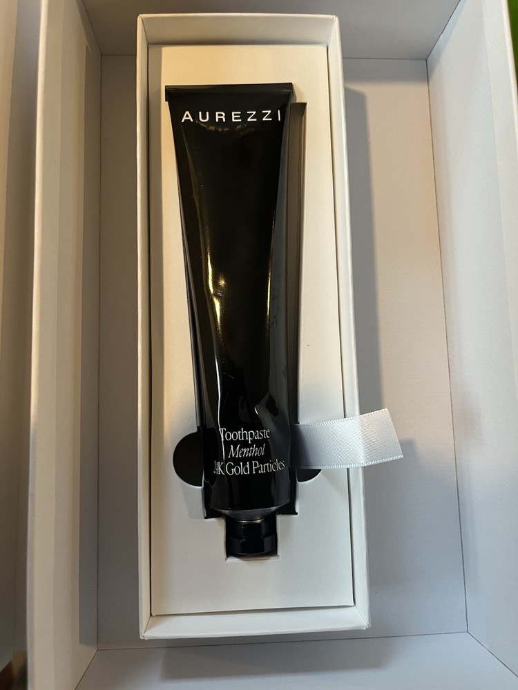 Aurezzi 24k Gold Particles Toothpaste - Menthol