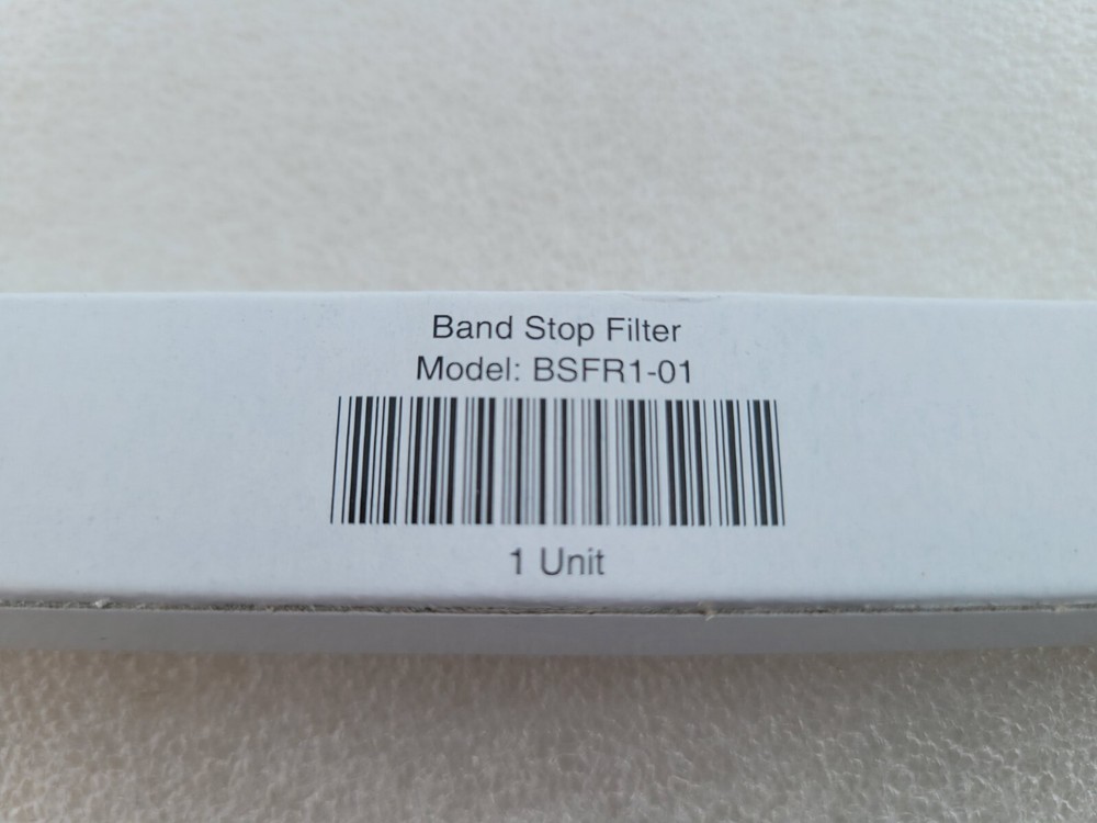 Band Stop Filter Model BSFR-01. NEW
