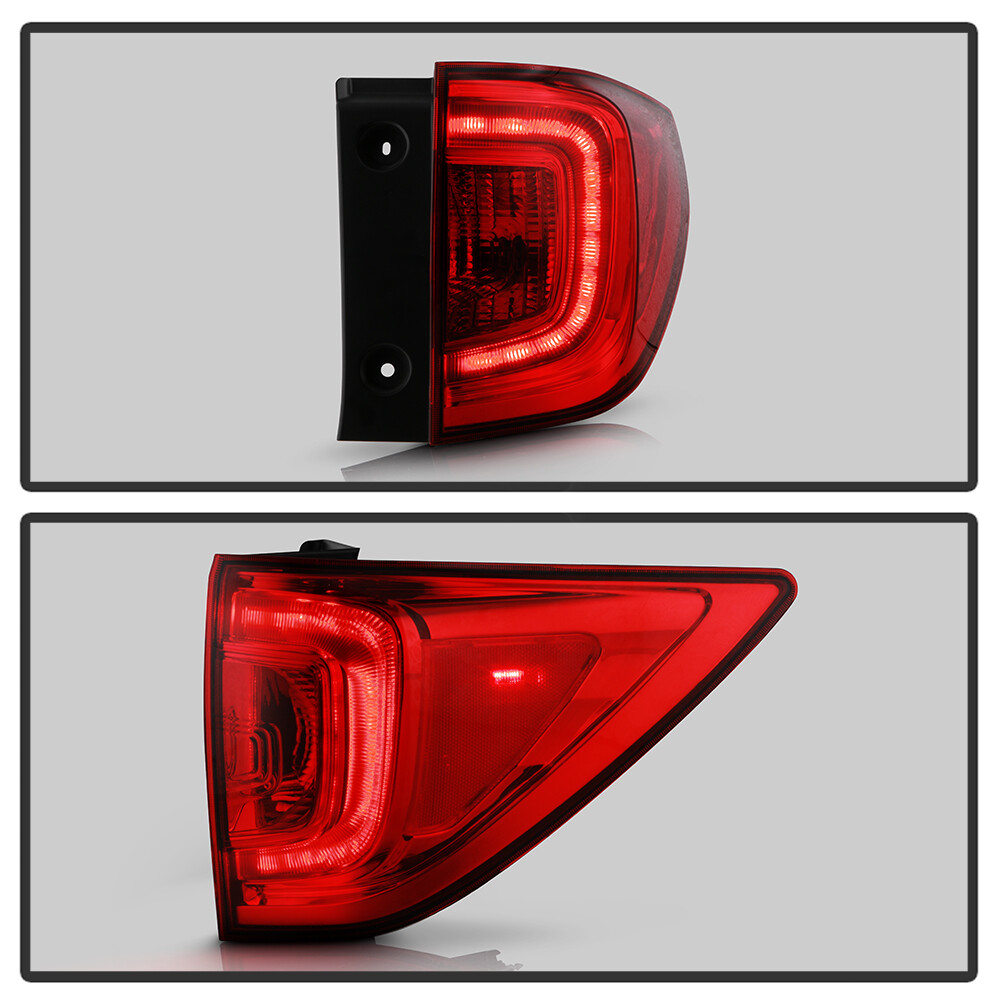 For 2016 2017 2018 Honda Pilot Factory LED Tail Light Lamp Outer Passenger Side