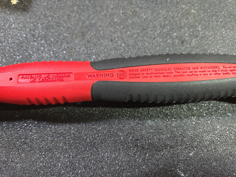 SNAP ON DEAD BLOW HAMMER HBBD32 RED