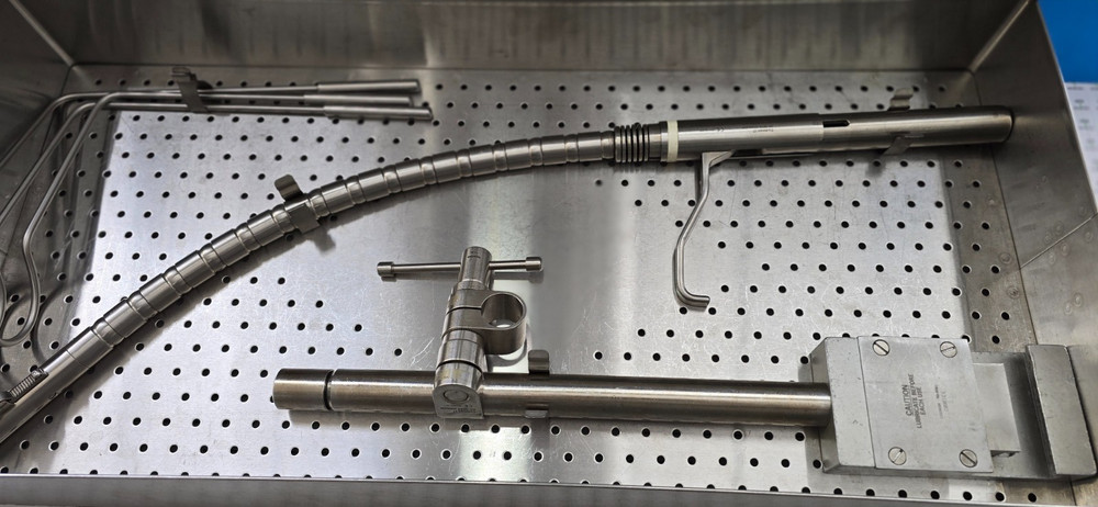 Codman Nathan Liver Retractor Set Flex Arm with Post Holder Clamp & Tray